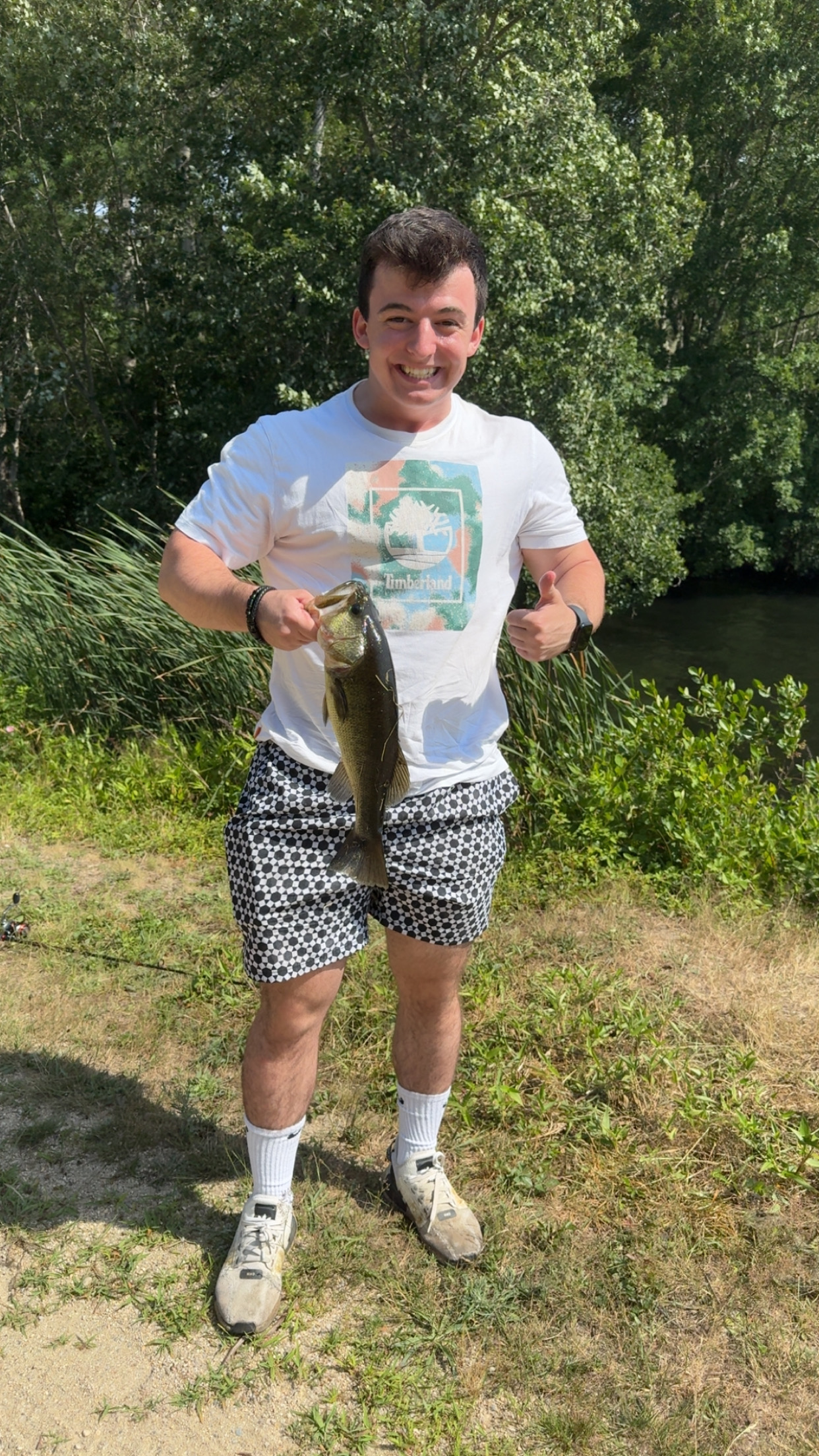Connor fishing